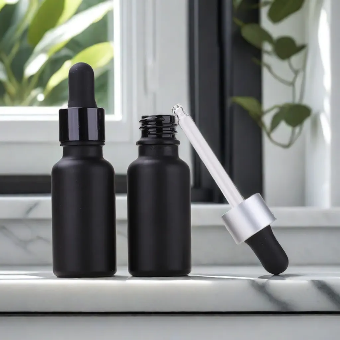 Glass serum Bottle  Back maat all sizes