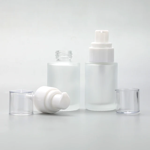 Glass Bottles 30 ML FND  WIHT PUMP