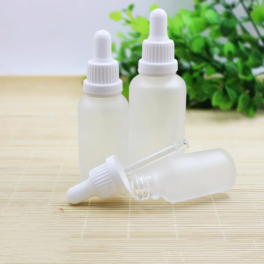Frosted 30 ML WHITE CAP SEEL HDP