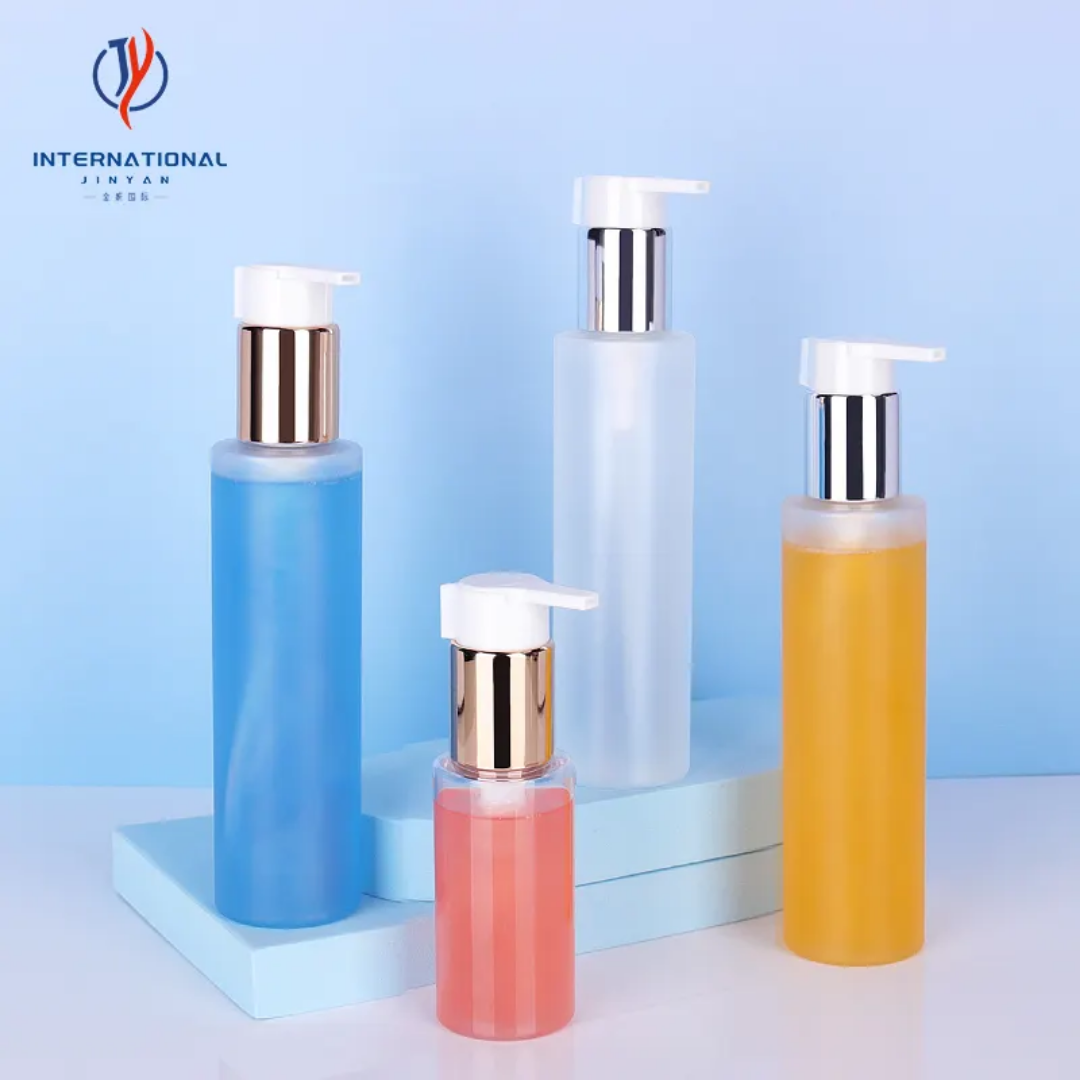 FROSTED NEW BOTTLE M4 PUMP GOLD 200Ml