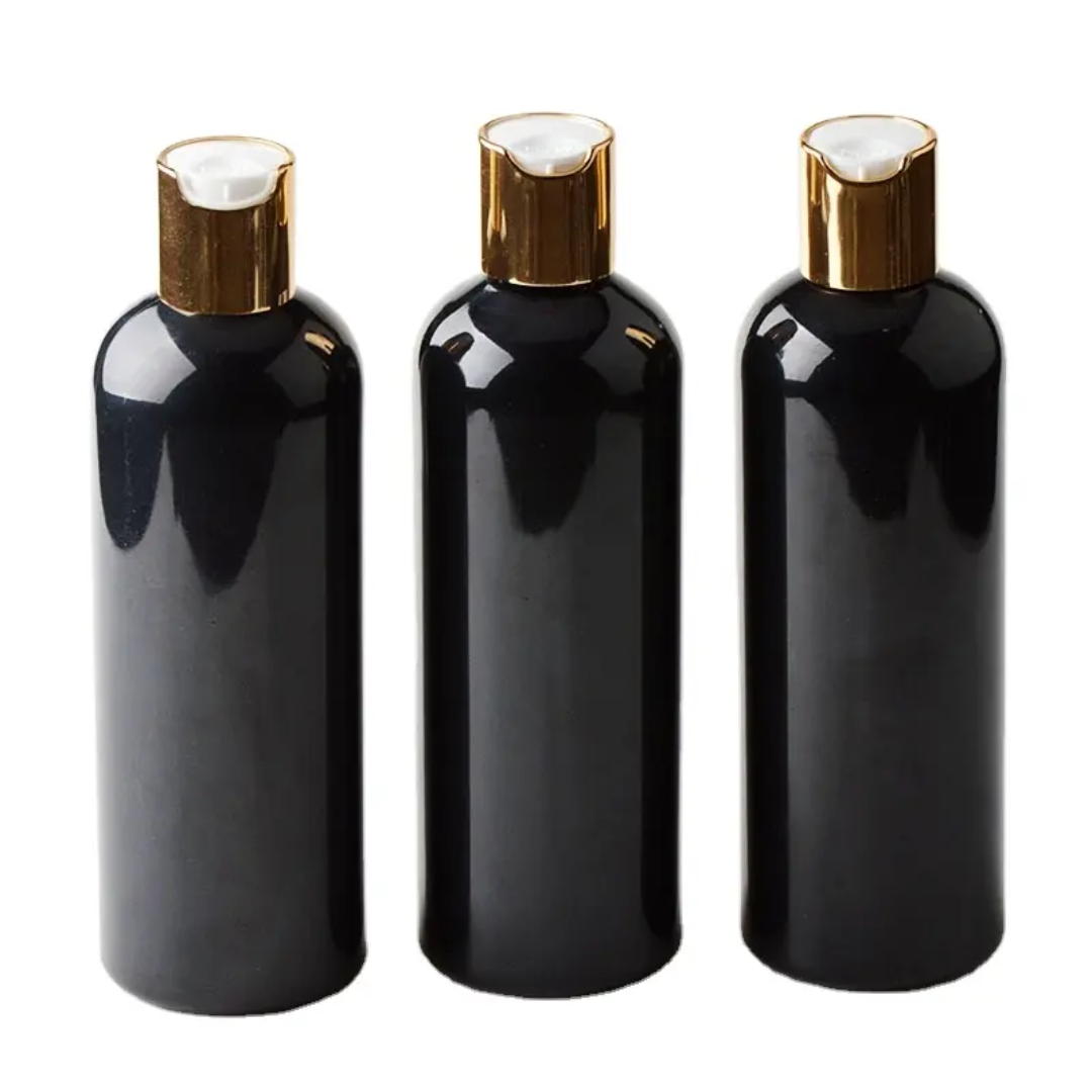 Shampoo oile Black Pras cap Gold white All size