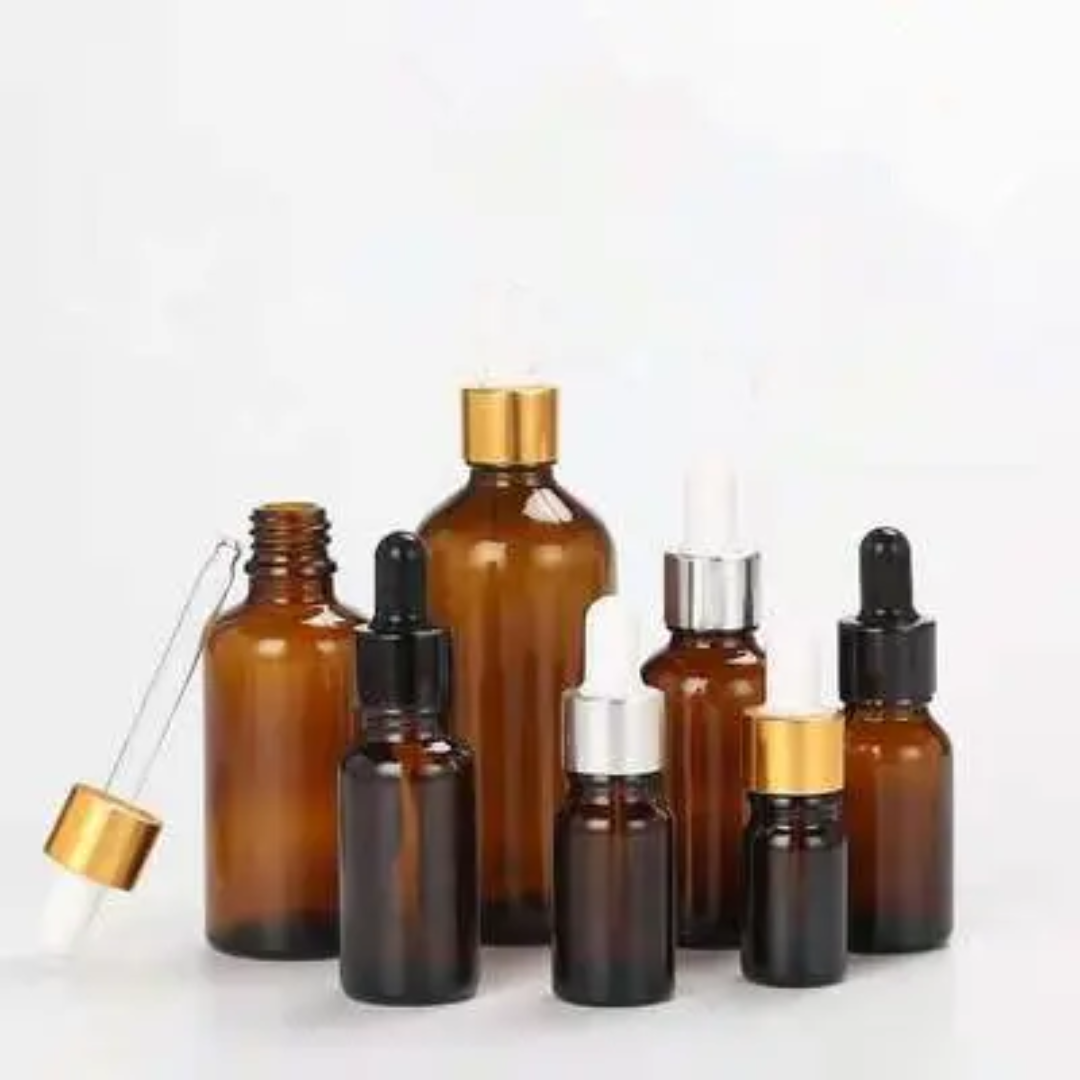 GLASS BOTTLE AMBAR COLOUR ALL SIZE
