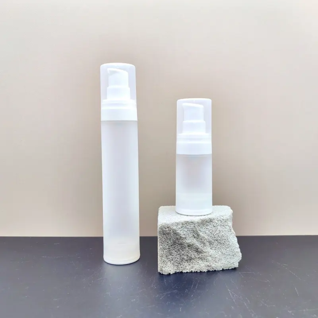 PP FROSTED AIRLES BOTTLE 30 ML50ML