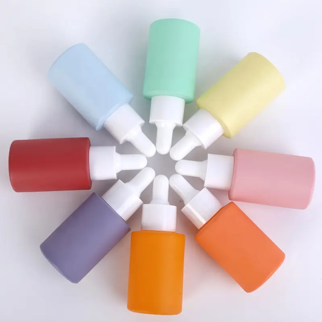 Glass serum Bottal customise color