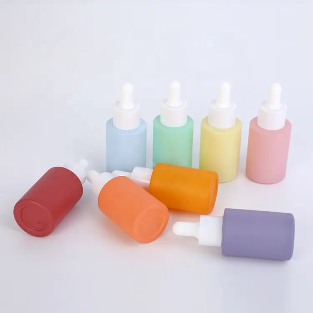 Glass serum Bottal customise color