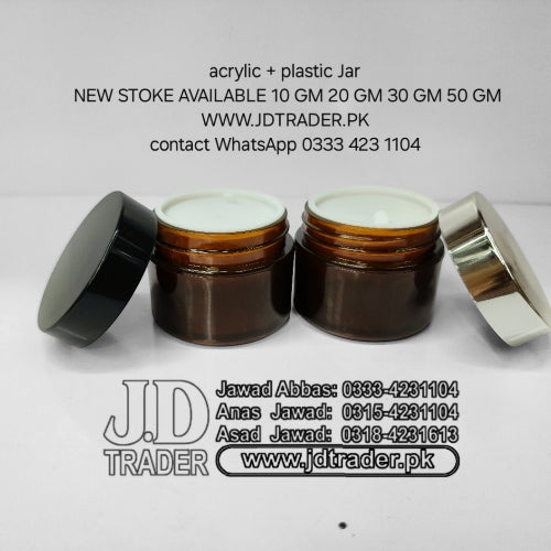 Cristal Jar 30 Gm ambar