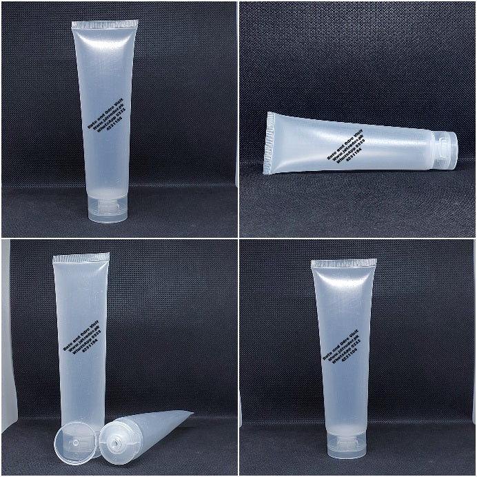 100ML NATURAL TUBE WITH FLIP CAP