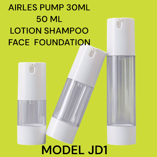 AIRLESS 30ML 50ML JD1 LOTION SHAMPOO FOUNDATION