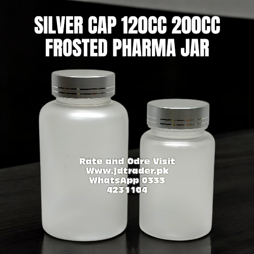 120 cc 200 cc FROSTED JAR PET PLASTIC CHINA