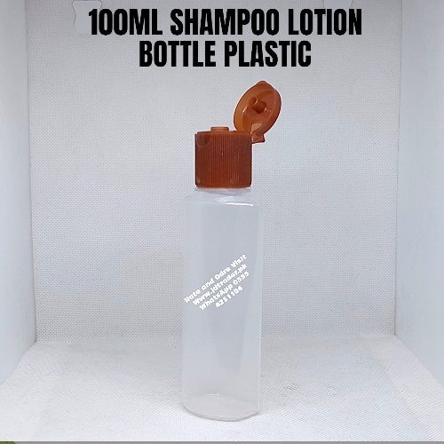 100ML SHAMPOO OIL LOTION BOTTLE PLASTIC