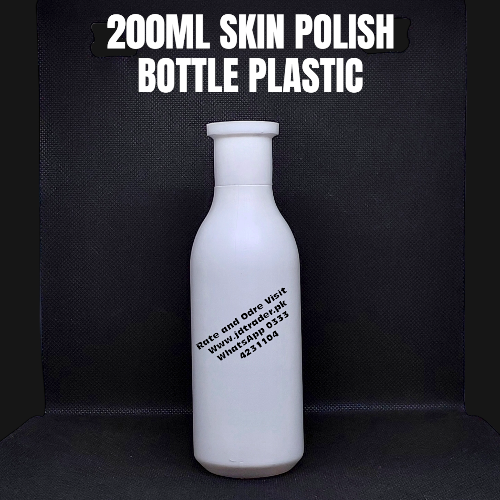 200ML SKIN POLISH BOTTLE PLASTIC HMZ
