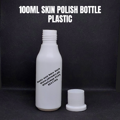 100ML SKIN POLISH BOTTLE PLASTIC HMZ