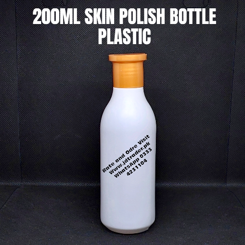 200ML SKIN POLISH BOTTLE PLASTIC HMZ