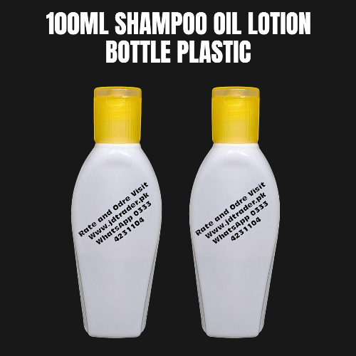 100ML SHAMPOO BOTTLE PLASTIC HMZ