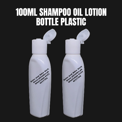 100ML SHAMPOO BOTTLE PLASTIC HMZ
