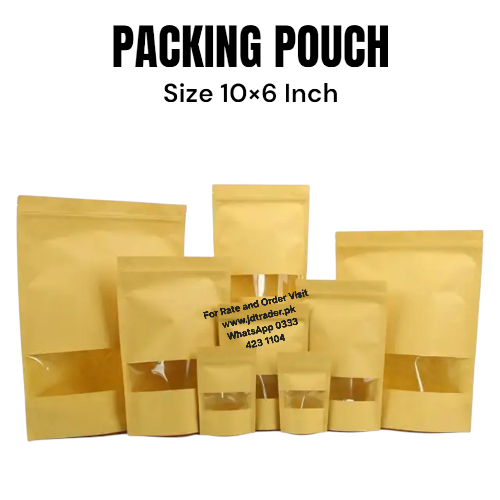 PACKING POUCH Size 10×6 Inch