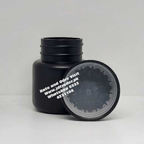 CHILD LOCK CAP 60CC PHARMA CAPSULE JAR PLASTIC HTC09