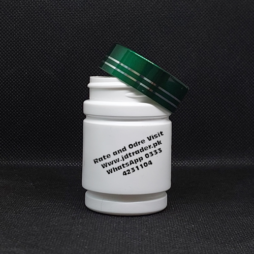 GREEN ABS CAP HTC 03 PHARMA JAR PLASTIC