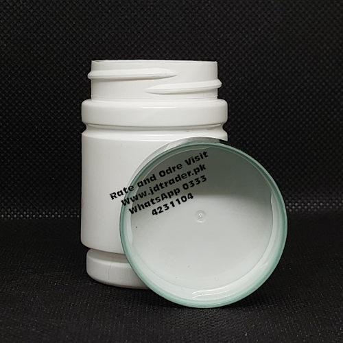 GREEN ABS CAP HTC 03 PHARMA JAR PLASTIC