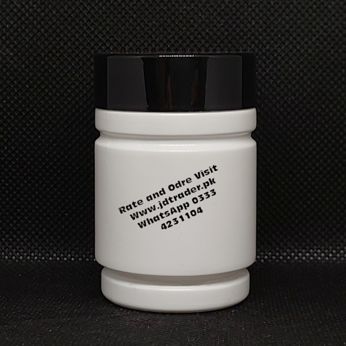 BLACK UV CAP HTC 03 PHARMA JAR PLASTIC