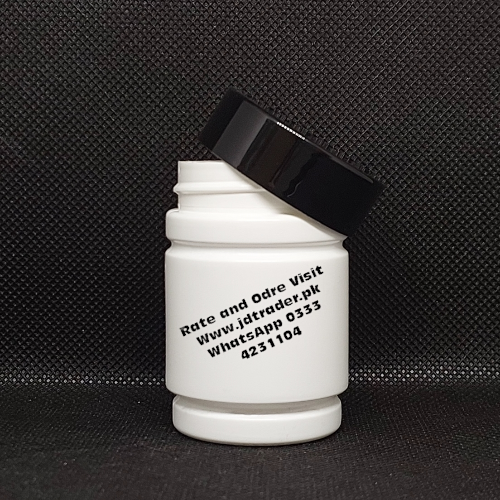 BLACK UV CAP HTC 03 PHARMA JAR PLASTIC