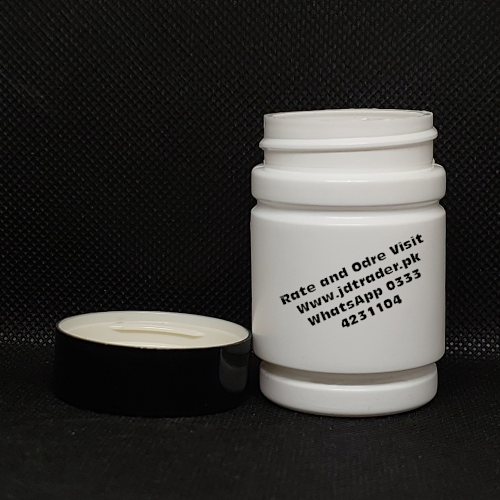 BLACK UV CAP HTC 03 PHARMA JAR PLASTIC