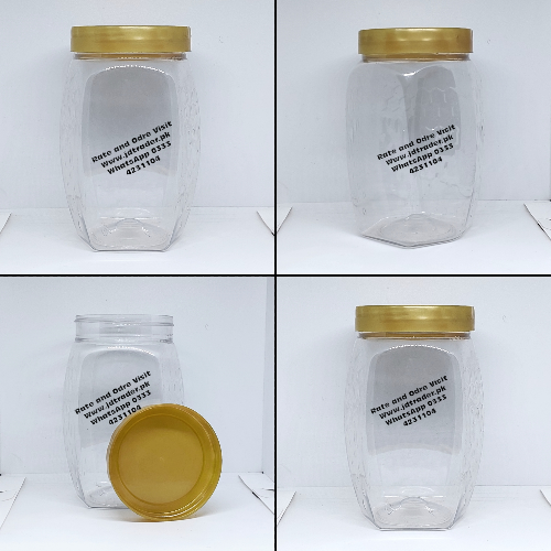 1000ML HONEY JAR PLASTIC
