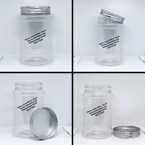 1000ML ALUMINIUM CAP PET JAR