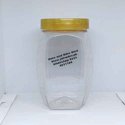 1000ML HONEY JAR PLASTIC