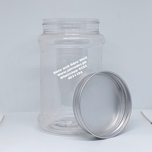 1000ML ALUMINIUM CAP PET JAR