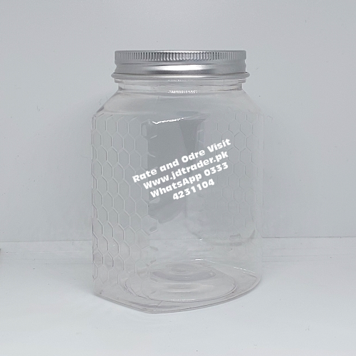 500ML ALUMINIUM CAP PET JAR