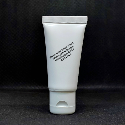 15GM TUBE MILKY WITH WHITE FLIP CAP