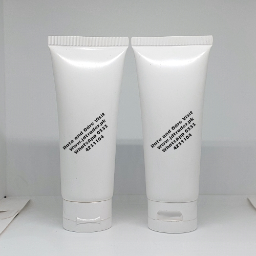 60GM TUBE MILKY WITH WHITE FLIP CAP