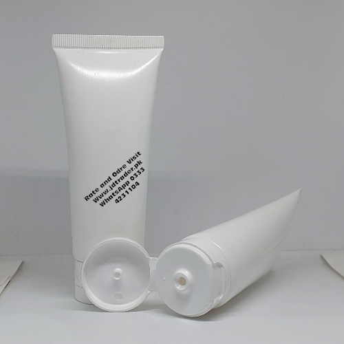 60GM TUBE MILKY WITH WHITE FLIP CAP