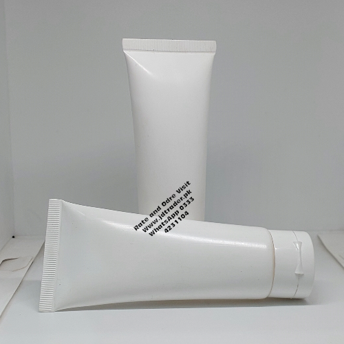 60GM TUBE MILKY WITH WHITE FLIP CAP