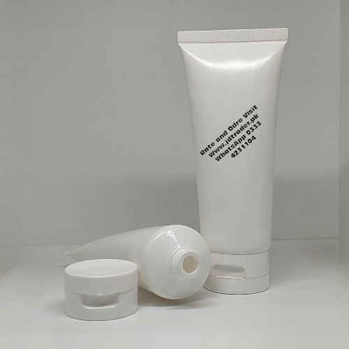 60GM TUBE MILKY WITH WHITE FLIP CAP