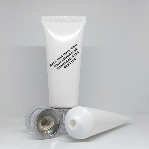 60GM WHITE TUBE WITH FANCY CAP