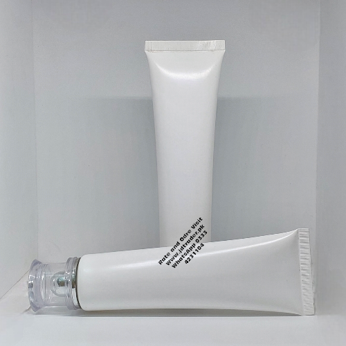 100ML WHITE TUBE WITH FANCY CAP