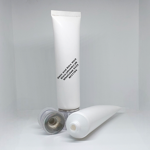 100ML WHITE TUBE WITH FANCY CAP