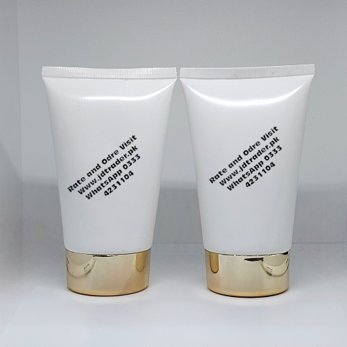 120GM WHITE TUBE WITH GOLDEN CAP