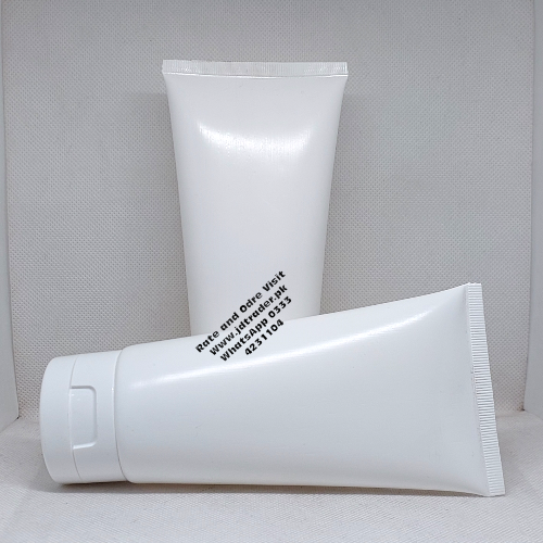 150ML WHITE TUBE WITH FLIP CAP