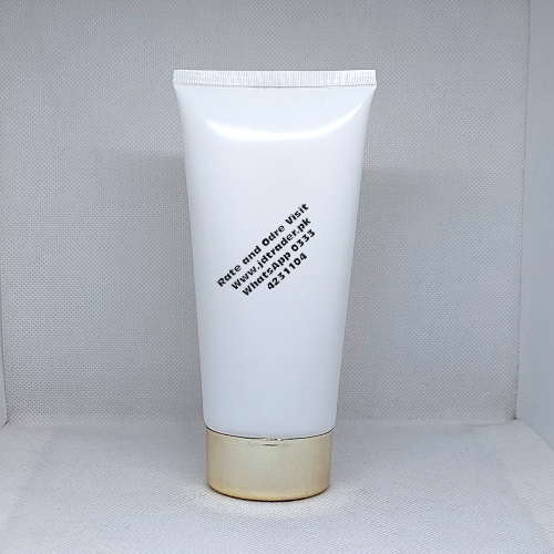 150ML WHITE TUBE WITH GOLDEN CAP