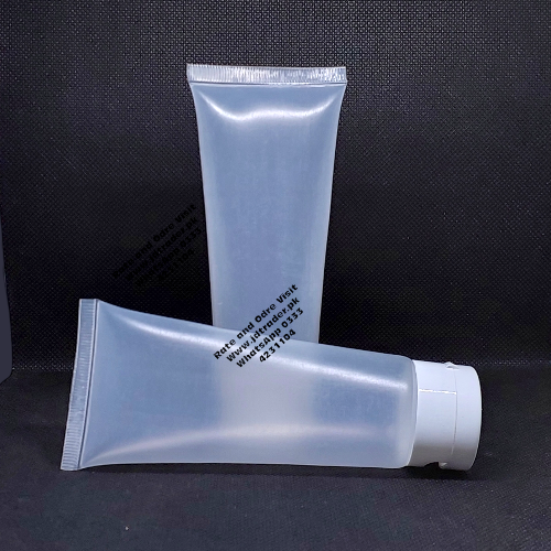 60ML NATURAL TUBE WITH WHITE FLIP CAP