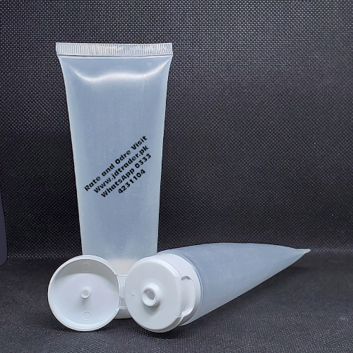 60ML NATURAL TUBE WITH WHITE FLIP CAP