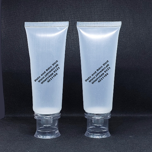 60ML NATURAL TUBE WITH SILVER FANCY CAP
