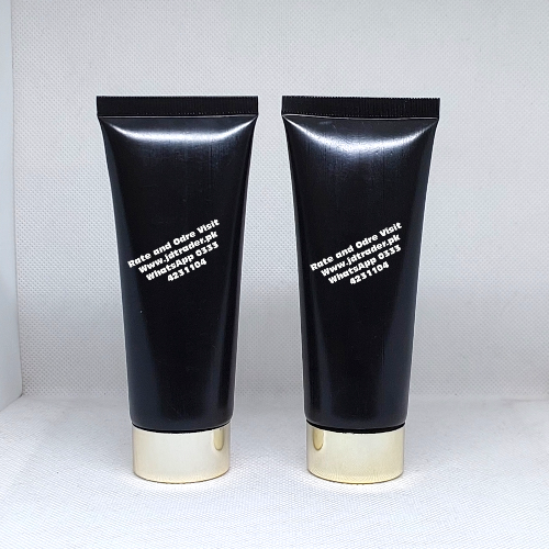 60ML BLACK TUBE WITH GOLDEN CAP