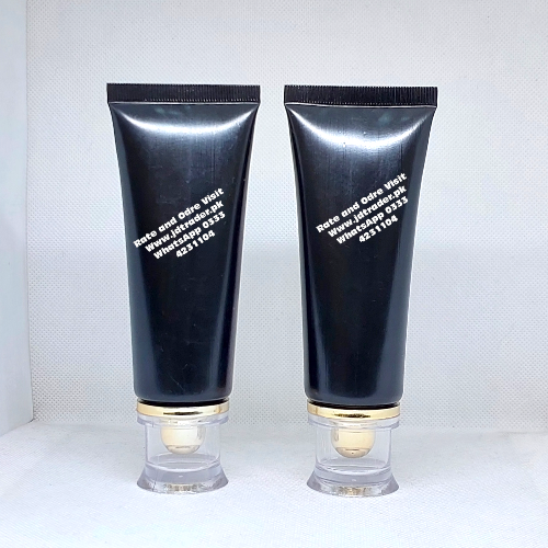 60ML BLACK TUBE WITH GOLDEN FANCY CAP