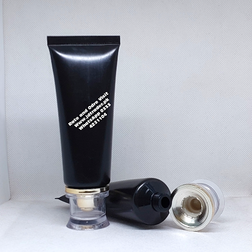 60ML BLACK TUBE WITH GOLDEN FANCY CAP