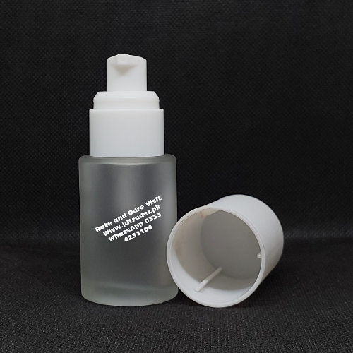 30ML FND GLASS SERUM BOTTLE WITH OUTER CAP