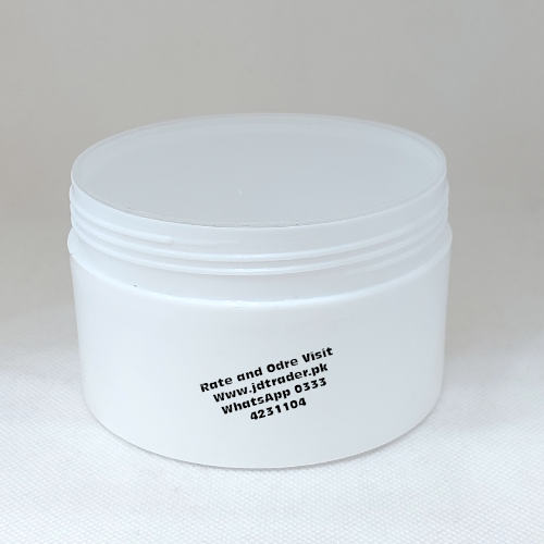 250GM CREAM JAR PLASTIC HMZ